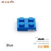 High-Quality 30Pcs/Lot Self-assembly High-Quality Blocks High-Quality Building Construction Pieces High-Quality Thin High-Quality 2X2 High-Quality