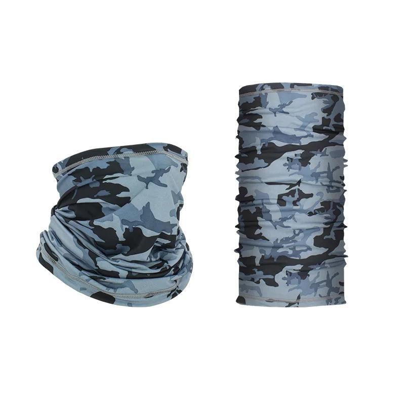 Outdoor Sport Bandana Tube Scarf Fishing Cycling Tactical Hiking Face Cover Neck Gaiter Half Mask Headband Men Women