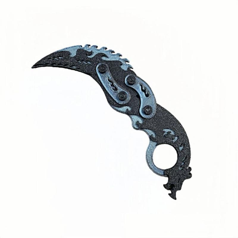 3D Printing Folding Dragon Claw Knife Children'S Decompression Toy Finger Gyro Antistress Gift For Kids Adults Stress Relief Toy