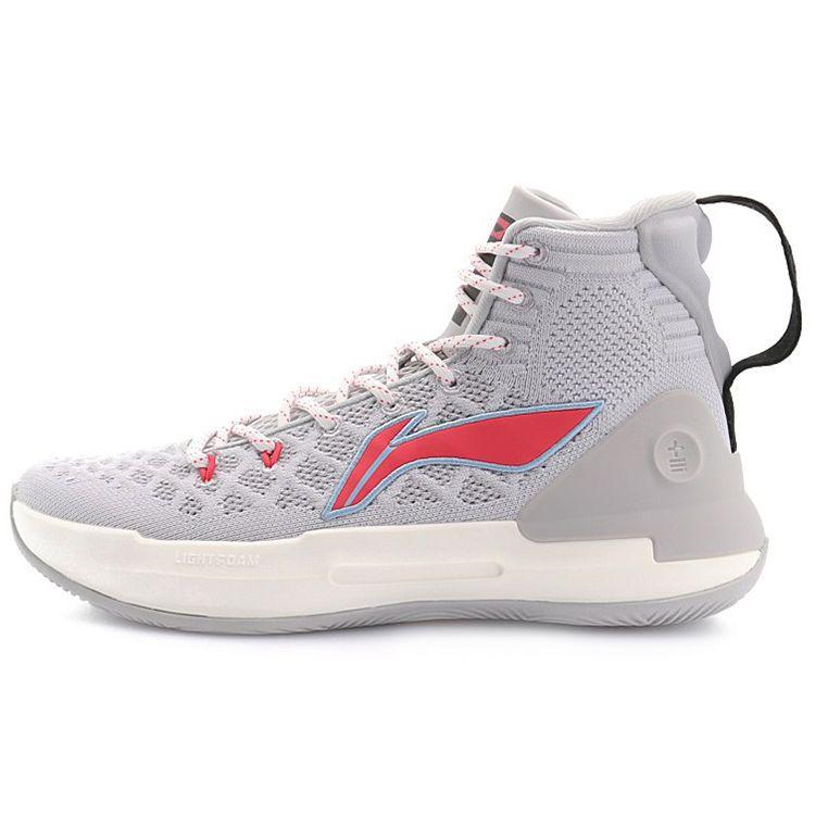 

Баскетбольные кроссовки Li Ning Yu Shuai 13 из цельного тканого материала, дышащие, амортизирующие, нескользящие, износостойкие, высокие, унисекс, серые, белые ABAP075-3