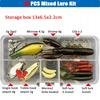 Set Of Pike Lures 18 Pcs Box
