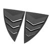 2PCS Side Window Spoiler       Splitter Shade Cover Replacement For     2021 to 2023