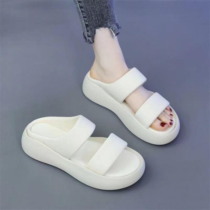 New Style Thick-soled Loafers with Open Toe, Soft-bottomed Beach Shoes, Casual Sandals Devotion