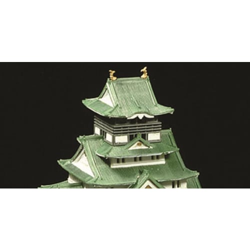 Doyusha 1/800 Japanese Castle JOYJOY Collection Osaka Castle Plastic Model JJ-2