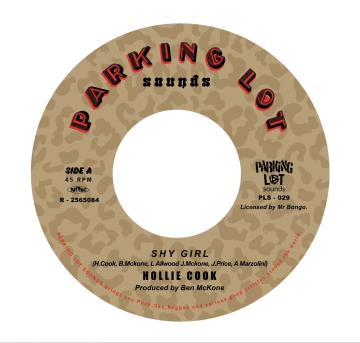 

7inch Record HOLLIE COOK - Shy Girl / Night Night Ft. Horseman PLS029 Parking Lot Sou 2025 Japan Reggae, Ska & Dub