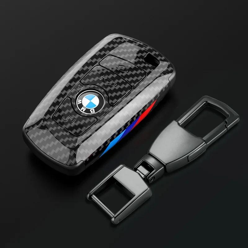 Key Case Cover Fibler Silicone For BMW X1 X3 X4 X5 X6 F15 F16 F48 G30 G38 525 540 740 1 2 5 7 Series 218i Case