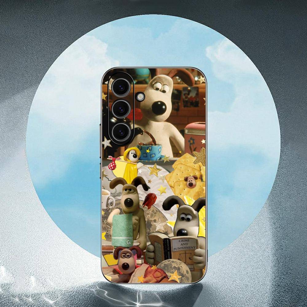 WallaceS niedlicher G-Gromit Luxuriöse Schwarze Handyhülle Für Samsung Galaxy S23 S24 S25 Ultra S22 Plus S21