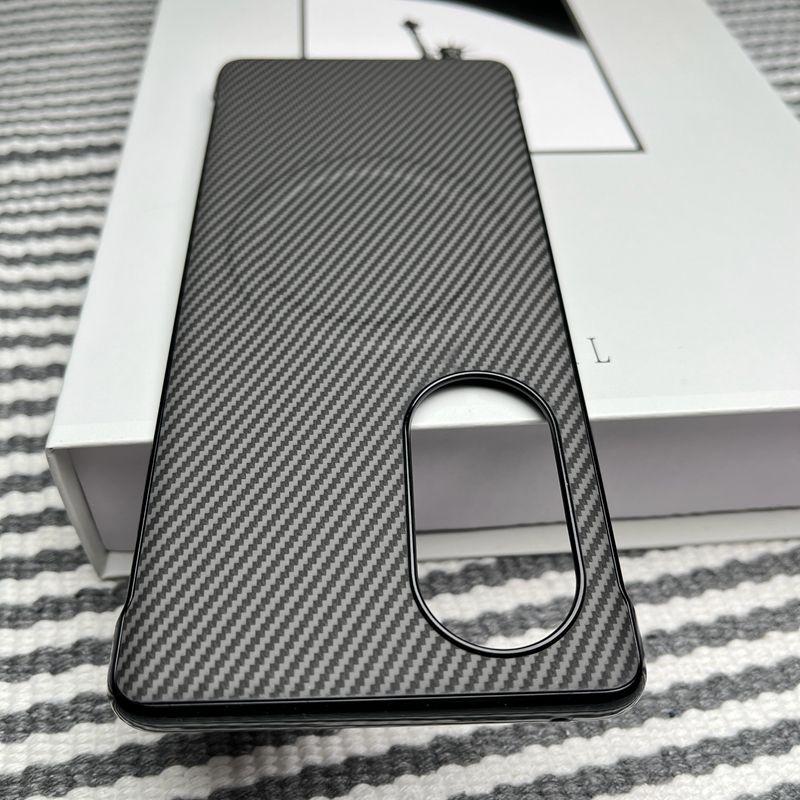 For Huawei Honor 200 Pro Case Hard Carbon Fiber Magnetic Wireless Charging Slim Protect Back Cover For Honor 200 100 90 70 50Pro