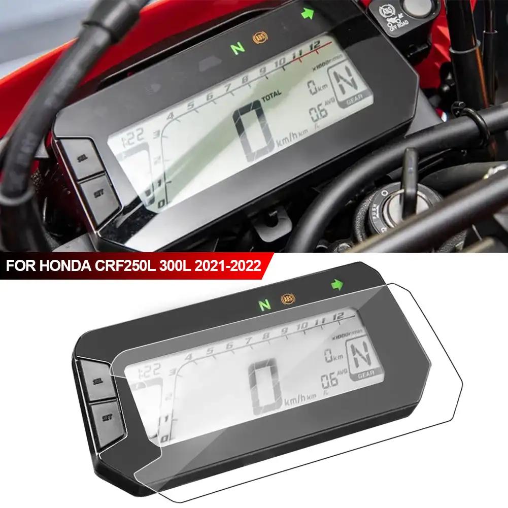 For Honda CRF250L 300L 2021-2024 Motorcycle Screen Protector Cover Dashboard Anti-scratch Protection TPU Sticker Accessories
