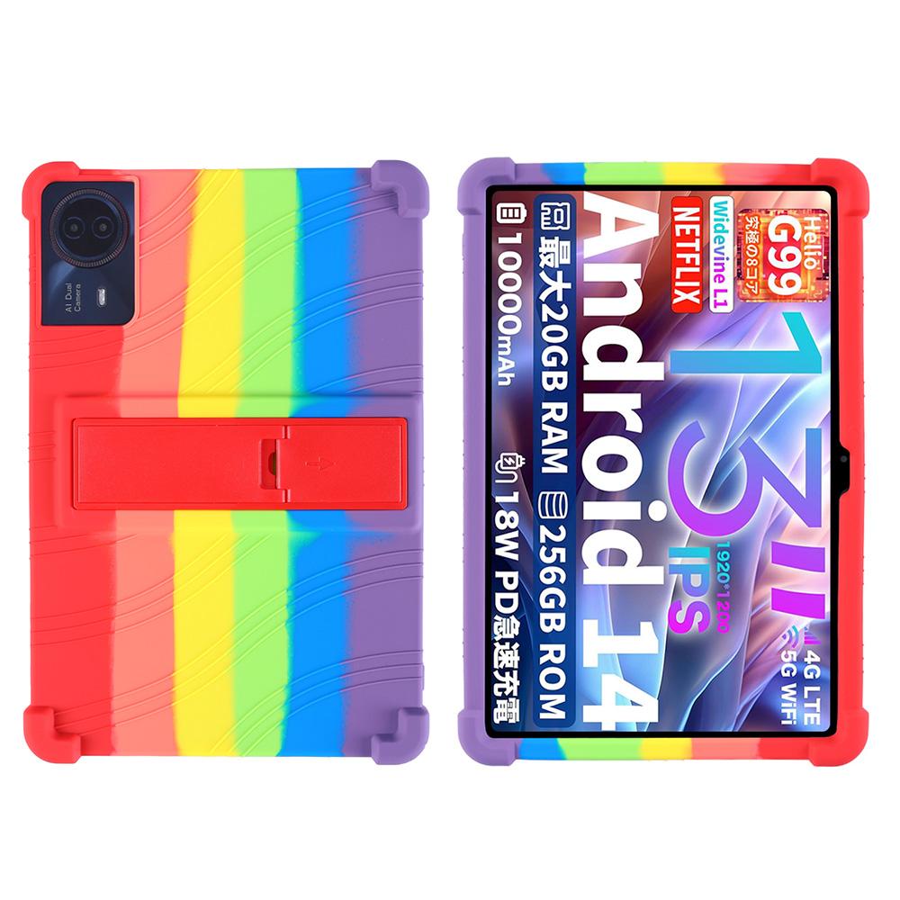 

Чехол для планшета Teclast T65Max 13 дюймов 2024, противоударные подушки безопасности, мягкий силикон, Android 14, регулируемая подставка, чехол с точными вырезами Teclast T65Max