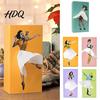 Tissue Box Holder Creative Lady Flying Skirt Design Easy Office Desk Access Square Tabletop Home Supplies Sexy Girl
