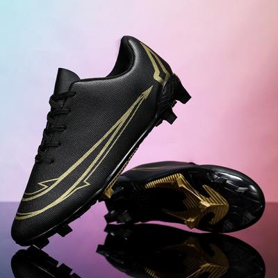 Short Nail Football Shoes Men's Low-top Artificial Turf Long Nail Youth Student Sports Shoes Football Training Shoes Men