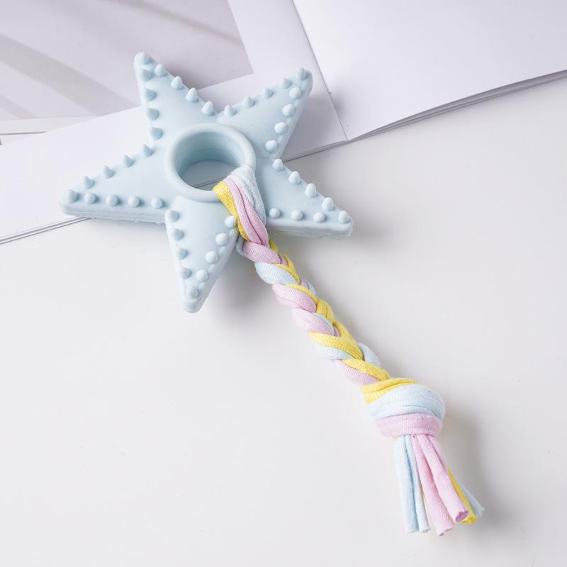 Durable TPR Dog Teething Stick: Bite-Resistant, Self-Play, Boredom Relief Toy