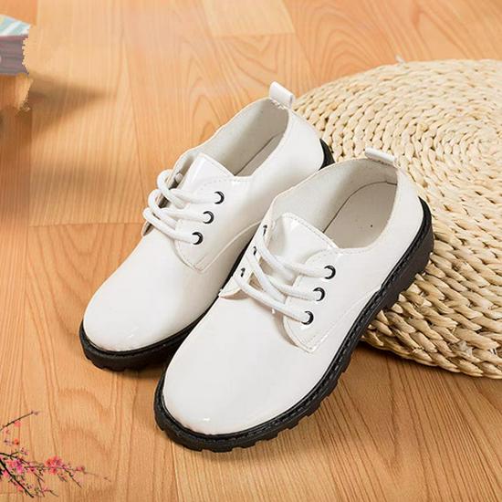 Unisex British-Style Leather Shoes for Kids: Soft-Soled, Versatile Performance Footwear in Various Styles