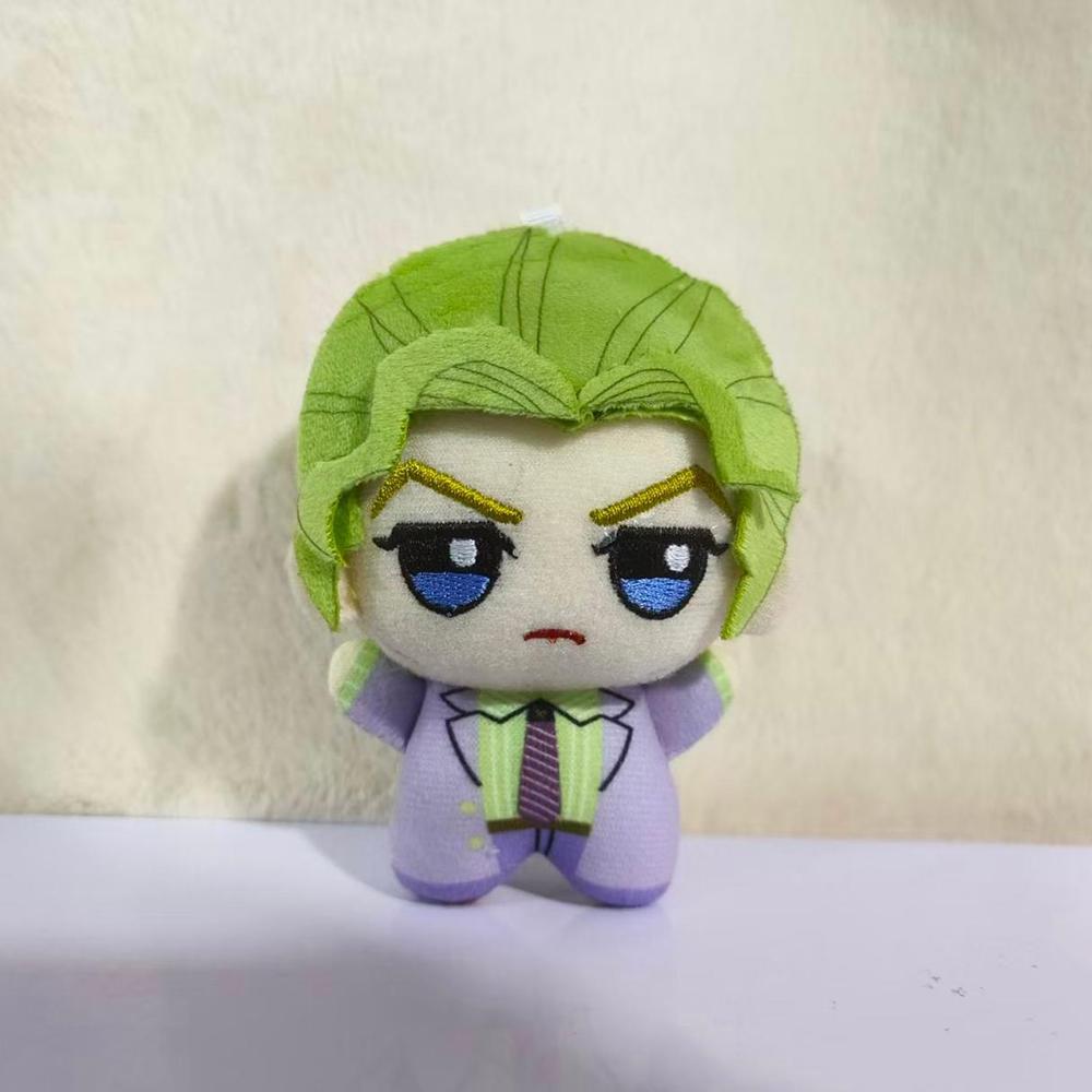 10cm JoJo's Bizarre Adventure Plush Doll Higashikata Josuke Stuffed Toy Fan Holiday Birthday Gift Kira Yoshikage Plusie Doll