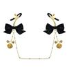Golden Bell Vintage Metal Nipple Clamps BDSM Adult Toys Erotic Bow-Tie Nipple Clamps Clitoral and Labia Clamps