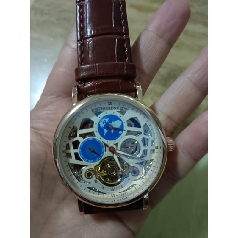 Fashion brand watches men's hollow mechanical watches tourbillon automatic mechanical watch collection