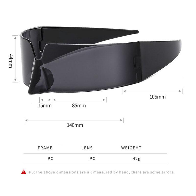 Luxury Brand Designer Vintage Rimless Sunglasses Women For Men Sun Glasses Punk Party Bird Nose Masked Sport Goggle Uv400