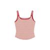 Women's Striped Knit Slim-Fit Camisole Top