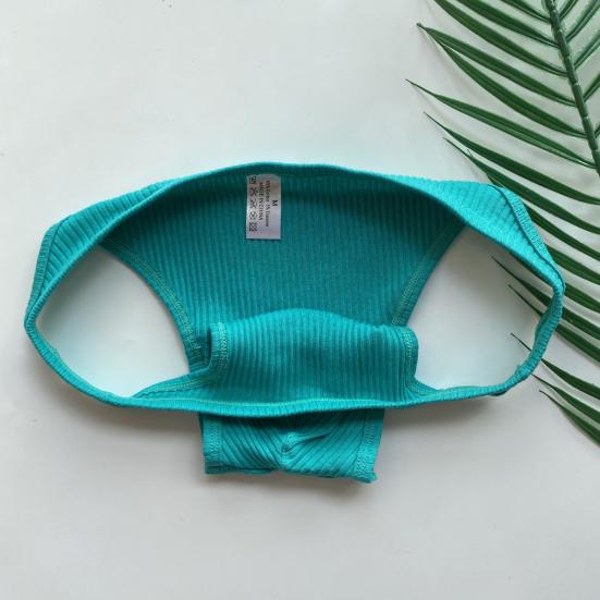 Men Panties Solid Color Anti-septic Soft Chic Pure Underpants Inner Wear Garment