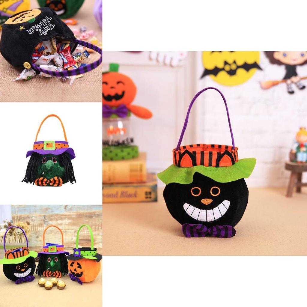 Fun Halloween Pumpkin Goodie Bags For Trick Or Treating And Parties