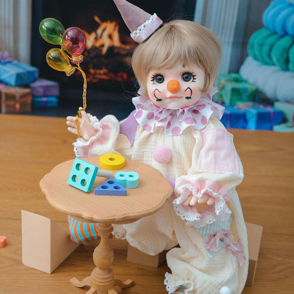 18 Inch Cosplay Reborn Baby Doll Full Silicone Vinyl Buffoon Doll Collection Toy Christmas Halloween Decoration