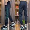 Men's Striped Slim-Fit Harem Pants - Summer Style Trendy Casual Wear