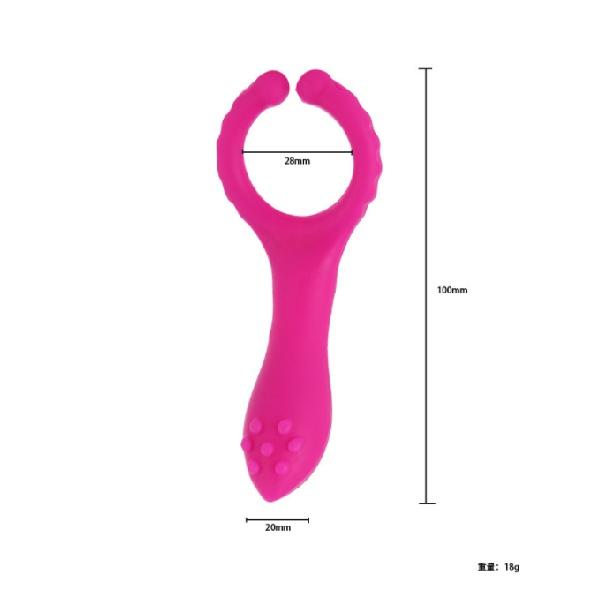 Penis Ring Cock Stretchy Intense Clit Stimulation Silicone Tongue Vibrator Sex Toys for Couple Adults Products Delay