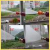 1 Piece Soft Rubber Sleeve Sector Nozzle Splash Proof Stainless Steel Nozzle High Pressure Water Gun Nozzle Car Wash Accessories