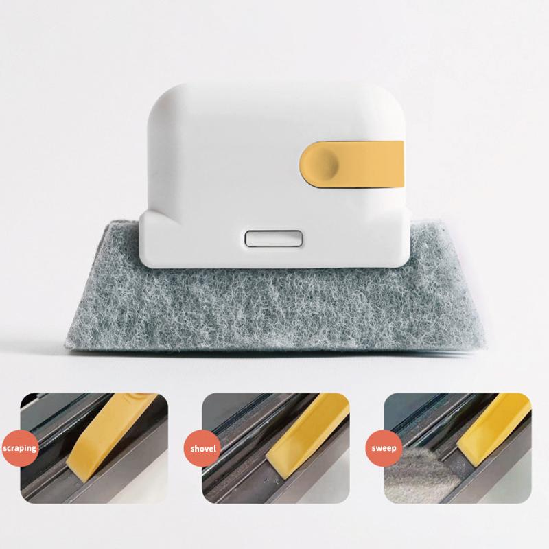 2-in-1 abnehmbare Fenster-Nut-Reinigungsbürste Tür- und Fenster-Nut Glasfenster-Nut Totwinkelbürste Fensterbank-Naht