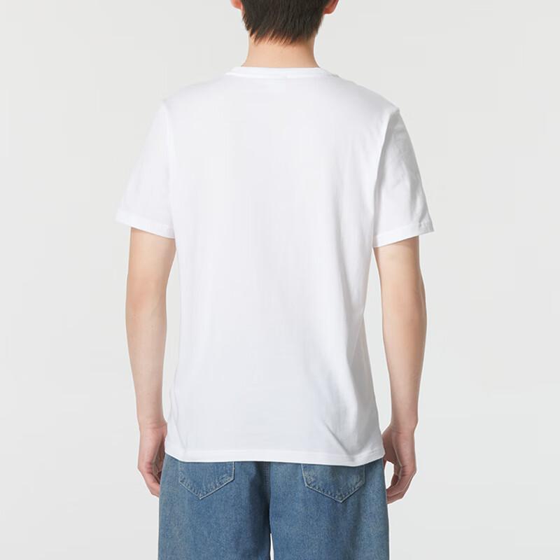 Puma Letter Logo Printed Outdoor Casual Breathable Sports Short Sleeve T-Shirt Men Tops White 621980-57