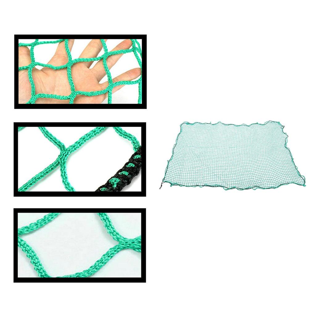 Heavy Duty Bungee Cargo Net 1.5M x 2.2M Carabiners Storage Bag Truck Bed Cargo Net Cargo Net Fit for Trailer Pickup Truck Car