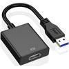 USB To HDMI Adapter USB 3.0/2.0 To HDMI 1080P Video Graphics Cable Converter with Audio for PC Laptop Projector HDTV