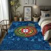 Royal Emblem Fabric carpet Living room and bedroom mats Doormat Art Christmas gifts Doormat