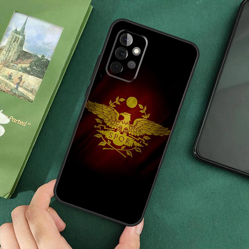 SPQR Roman Imperial Legion Cover For Samsung Galaxy A54 A52S A52 A32 A22 A12 A72 A33 A53 A73 A14 A70 A51 A71 Case