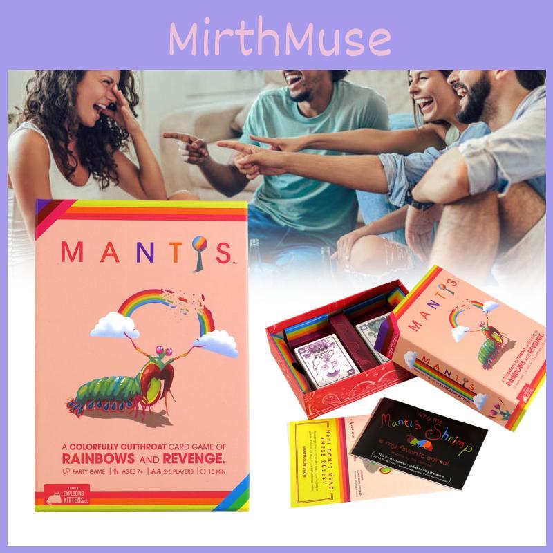 Mantis Výbušné kotě Mantis Párovací karetní hra pro vzrušující rodinná setkání