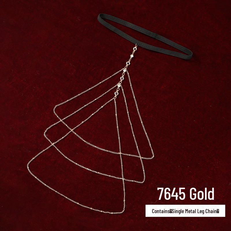 

Feimu универсальная цепочка для ног с кисточками и стразами для нижнего белья (20-Упаковка) One Size