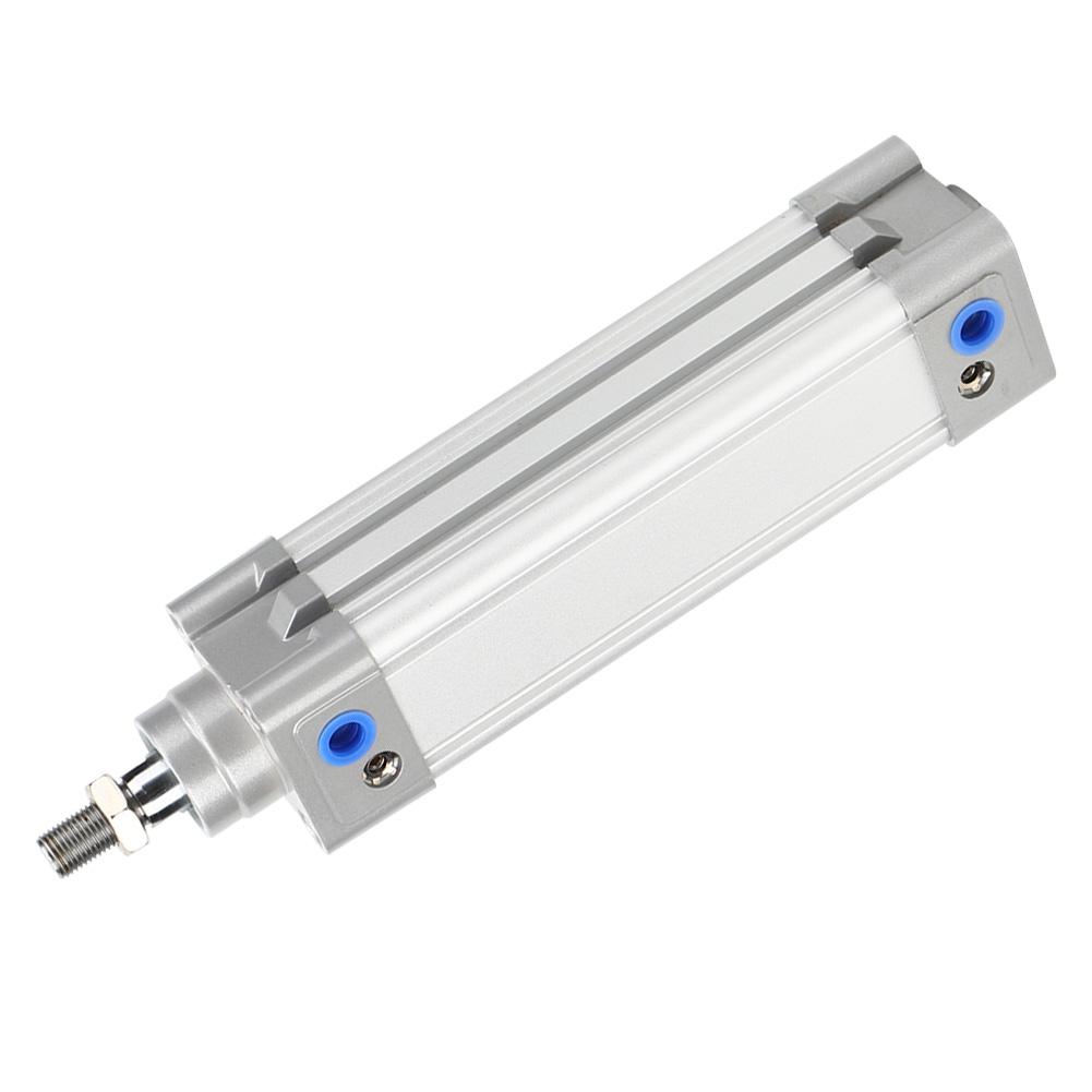 DNC40 Standard Pneumatic Air Cylinder Aluminum Alloy M12*1.25 Piston Rod Thread