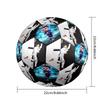 Bola de Futebol Ronaldo Golden Ronaldo Icon Tamanho 5 Costurada à Máquina Universal para Interior/Exterior Presente Único para Amantes de Futebol Presente Perfeito para Amigos
