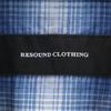 RESOUND CLOTHING Made In Japan Check Pattern Long Sleeve Western Shirt 1 Men's Used