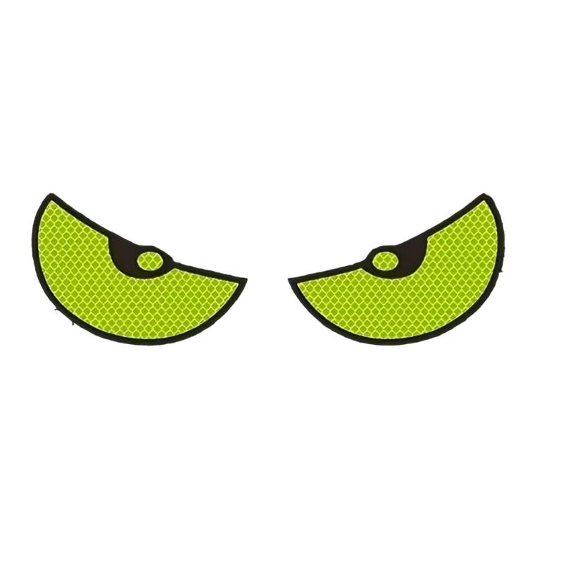 

1 Pair Motorcycle Car Devil Eye Reflector Stickers Motorbike Scooter Decorative Accessories Auto Front Rear Stickers