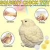 Squishy Handmade Yellow Big Chicken Stress Relief Toys Cure Offi Stress Reliever Vent Fidget Toys for Kids Adults Gift
