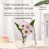 Transparente Foto-Rahmen-Vase Frisch- und Trockenblumen Hydroponische Blumenvase Heimschmuck