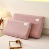 1PC Water Washed Cotton Soft 30x50cm Memory Rubber Pillow Latex Pillowcase Home Supplies Pillow Case Thick Pillow Cover