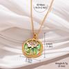 Oil Painting Chinese Style Necklace Collar Noble Clavicular Chain Luxury Choker  Jewelry Gifts