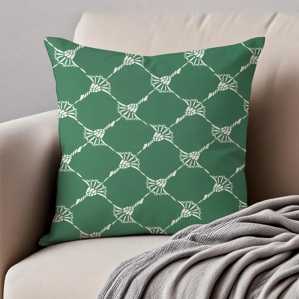 Fashion Luxury vintage JoopIcons Cushion Cover Pillowcase Antidustmite Invisible Zipper Short Plush Sofa Cushion