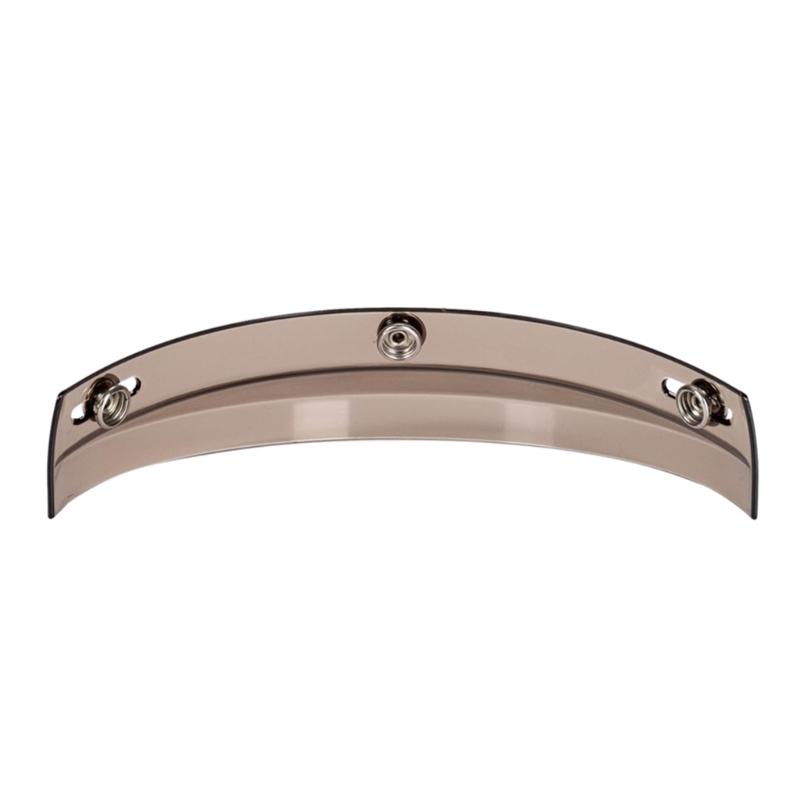 Universal 3 Snap-Button Visor Flip Up Wind Shield Fit for Open Face Motorcycle-Helmet Anti-UV Fog Windproof Accessories