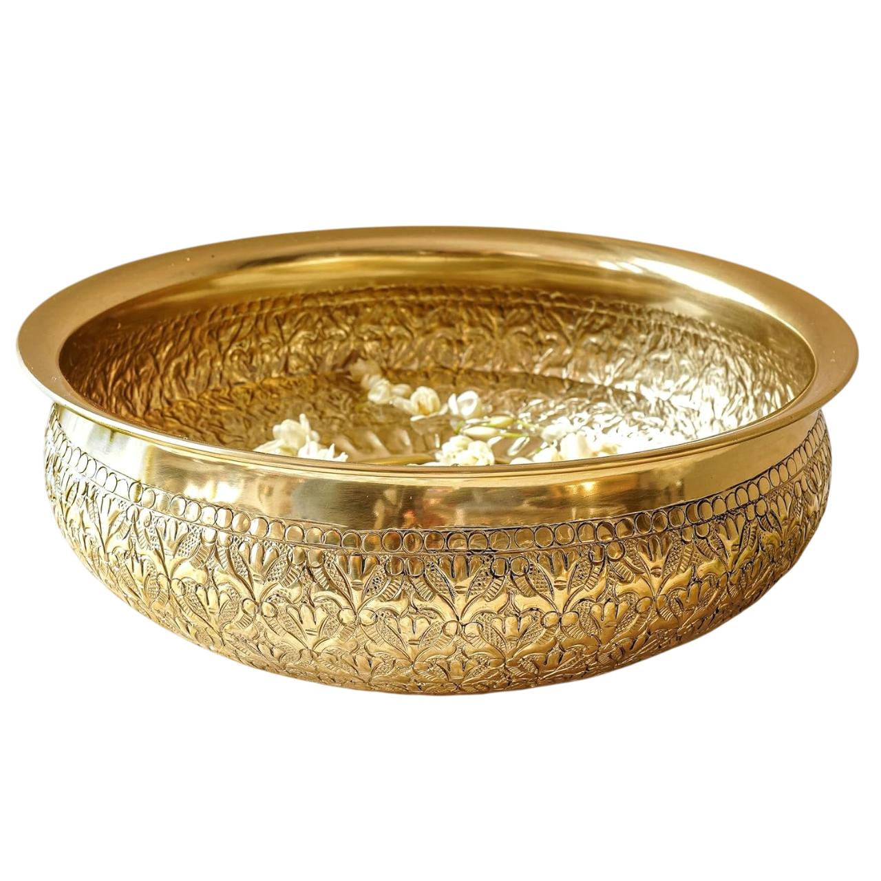 

Подсвечник чаша Урли (1000 мл), Chitai Design Urli Flower Decorative Bowl 10 inches, Behoma
