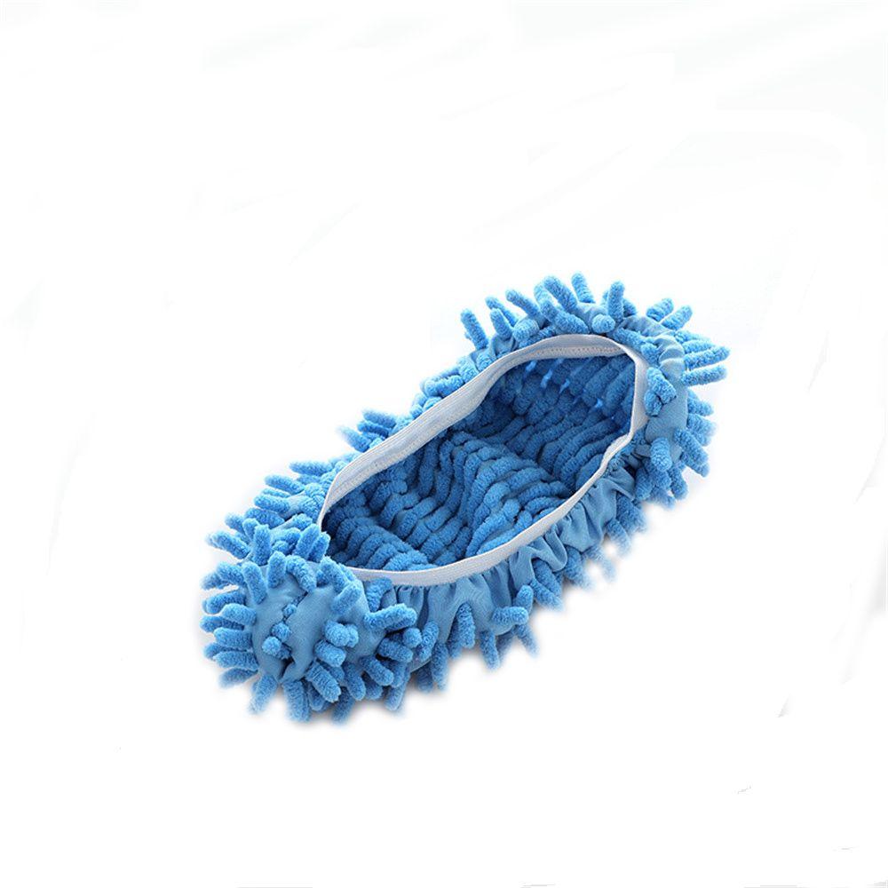 Mop Accessory Chenille Quick Water Absorption Floor Dust Cleaning Cloth Slippers Mopping Shoes