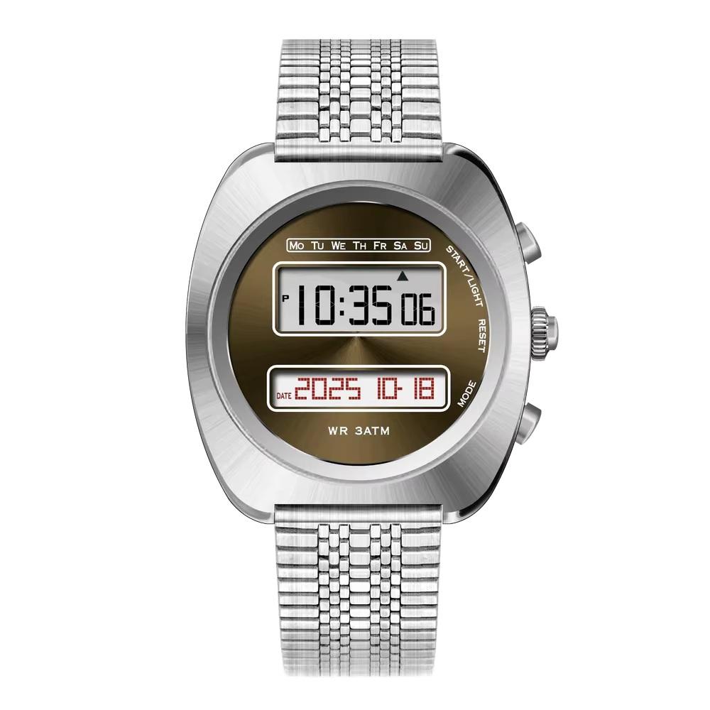 Vintage Futuristic Design Watch ChronoD Retro